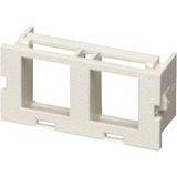 Office White 2-Port Surface-Mount