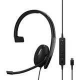 Adapt 130 USB-C II On-ear single sided USB-C headset with in-line call control and foam earpads