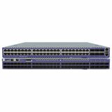 Extreme 8520-48XT Switch with Back-Front Airflow; Ships with Two AC Power Supplies Six Fans One 4-Post Rack Mount Kit; Supports 48x10/1G Copper Ports and 6x100/40G Fiber Ports