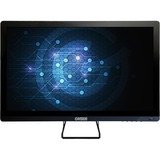 GVISION, 21.5IN LCD TOUCH SCREEN, PCAP 10 POINT TOUCH (USB), DESKTOP, LED, VGA+HDMI, HD 1920X1080, 250 NITS, 1000:1 CONTRAST, 75MM VESA, BLACK, STAND