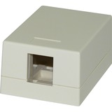 1-Port Surface Mount Box White