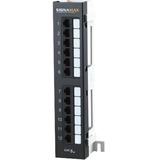 12-Port Category 5e Mini Panelw/89D Brac