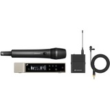 EW-D ME2/835-S SET (Q1-6) Digital wireless lavalier/vocal combo set. Includes (1) EW-D EM digital 19 1/2in. in. single channel receiver? (1) EW-D SK digital bodypack transmitter (1) new ME2 lavalier (omnidirectional condenser) (1) EW-D SKM digital handhe