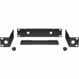 XSW RACK MOUNT KIT Rack mount kit for installation of up to two XSW stationary devices in 19 racks. Includes (2) rackmount ears (1) Connecting plate (1) rack mount front (1) set screws and (1) set cover caps