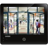 GVISION, 10'' IP PUBLIC VIEW MONITOR, 1280 X 800, 1000:1 CONTRAST, SONY IP CAMERA, ONVIF 2.2, CVBS OUT, 12VDC, POE, 300 NITS, 75 X 75MM.