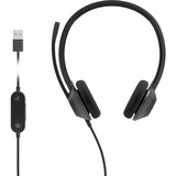 Headset 322 Wired Dual On-Ear Carbon Blk