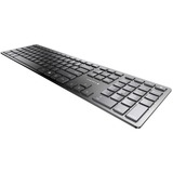 KW 9100 SLIM, WIRELESS AND RECHARGEABLE KEYBOARD, BLACK