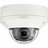 2MP IR Outdoor Dome - TAA Compliant Wisenet X powered by Wisenet 5 network IR outdoor vandal dome camera 2MP Full HD(1080p) @60fps motorized vari-focal lens 4.3x (2.8~12mm) (119.5 ~27.9 ) triple codec H.265/H.264/MJPEG with WiseStream II technology