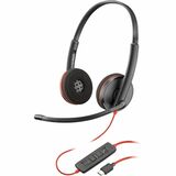 Poly BW 3220 Stereo HS +USB-C/A TAA