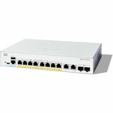 Catalyst 1300 8-port GE, PoE, Ext PS, 2x