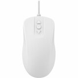 CHERRY, AK-PMH12 MEDICAL MOUSE, WHITE, 3-XZBUTTON SCROLL, 5-BUTTON DESIGN, WIRED, IP68, 1000 DPI, 2 YR WARRANTY