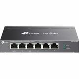 Omada 6-Port Gigabit Desktop Switch with 3-Port PoE+ and 1-Port PoE++ PORT: 1 Gigabit PoE++ Port 3 Gigabit PoE+ Ports 2x Gigabit Non-PoE Ports SPEC: 802.3af/at/bt type3 64 W PoE Power Desktop Steel Case FEATURE: Extend Mode for 250m PoE Transmitti