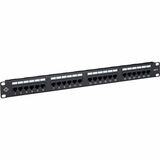 24PT 1U UNSHL CAT6 ECONOMY PATCH PANEL