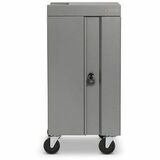 Bretford Manufacturing TVCS42ACSC-PM Carts & Dollies Bretford Cube Cart Slim Mobile Charging Cart - 4 Casters - Steel - 21.30" Width X 25.40" Depth X 44. Tvcs42acscpm 096633422999