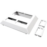 Middle Atlantic 5007C-2ABWH Faceplates & Mounting Boxes Wiremold Access 5000 Deep Device Plate Fitting - White (5007c-2abwh) 5007c2abwh 786776056266