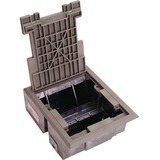 Middle Atlantic AF3-NC Cable Management Wiremold Af1 Series Raised Floor Box - Floor Box - Die-cast Aluminum, Polycarbonate (af3-nc) Af3nc 786564519348