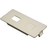 Middle Atlantic 5507RJ-GY Faceplates & Mounting Boxes Wiremold 5500 Dual Rj11/rj45 Connector Faceplate Fitting - 2 X Total Number Of Socket(s) - Gray - 1  5507rjgy 786776524901