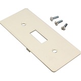 Middle Atlantic 5507SW-G Faceplates & Mounting Boxes Wiremold 5500 Switch Faceplate Fitting - Gray - Polyvinyl Chloride (pvc) (5507sw-g) 5507swg 786776101324