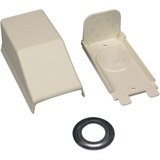 Middle Atlantic 2310A Cable Management Wiremold 2300 Entrance End Fitting - End Fitting - Ivory - Polyvinyl Chloride (pvc) (2310a) 786776051162