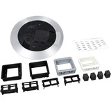 Middle Atlantic AV3CTCBS Cable Management Wiremold Av3 Poke-thru Finish Flange And Slide Holder - Brushed Brass - Poke-thru Device Finish Flan 786564016458