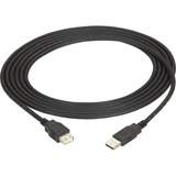 USB2 EXT CBL TY-A M TO TY-A F BK 10FT