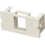 Office White 1-Port Surface-Mount Housin