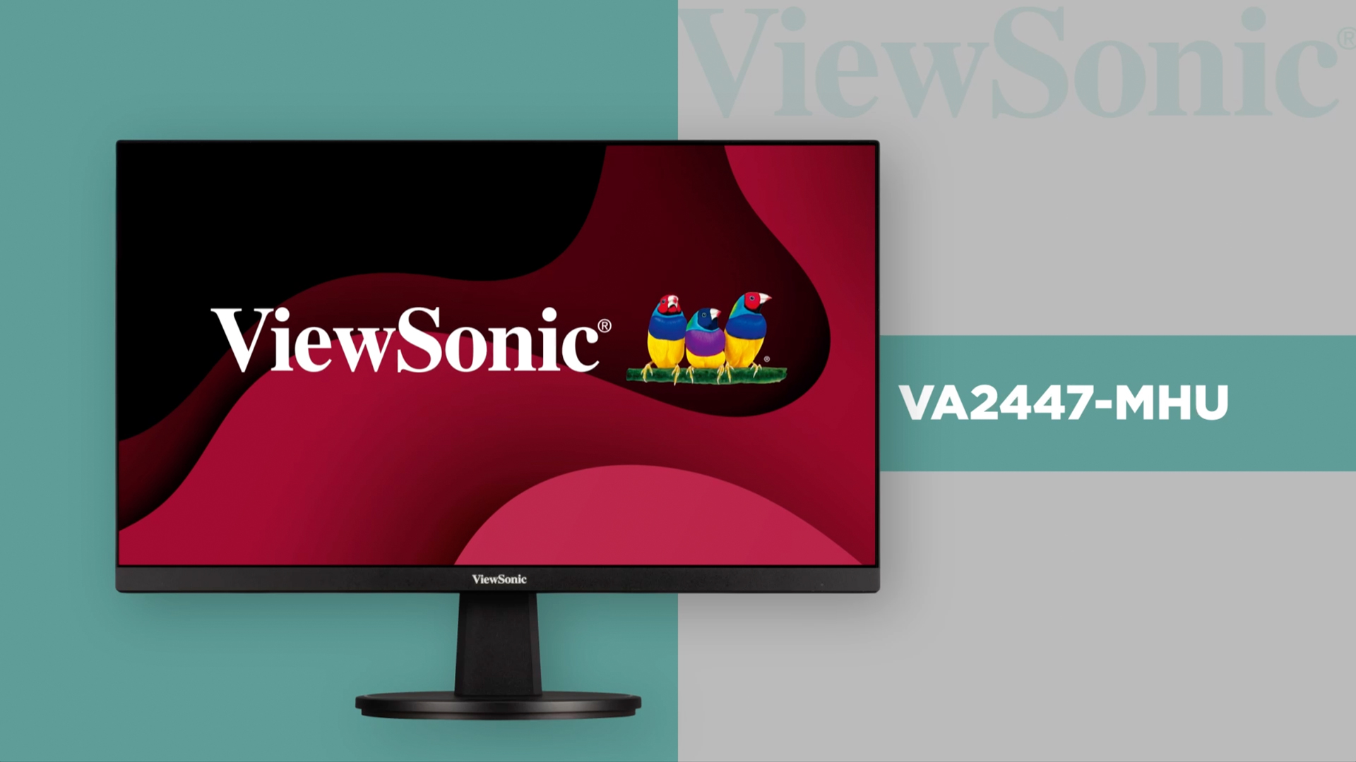 ViewSonic VA2447-MHU 24 Inch Full HD 1080p Monitor with Ultra-Thin