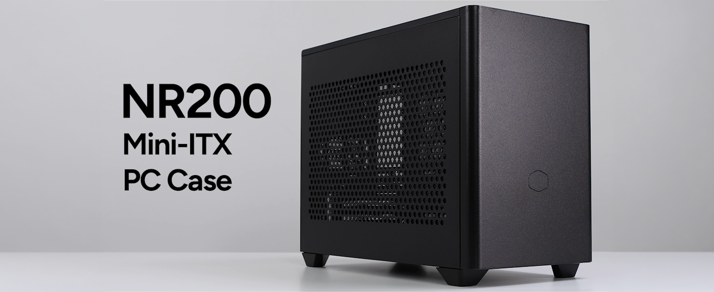 Cooler Master NR200 SFF Small Form Factor Mini-ITX Case with